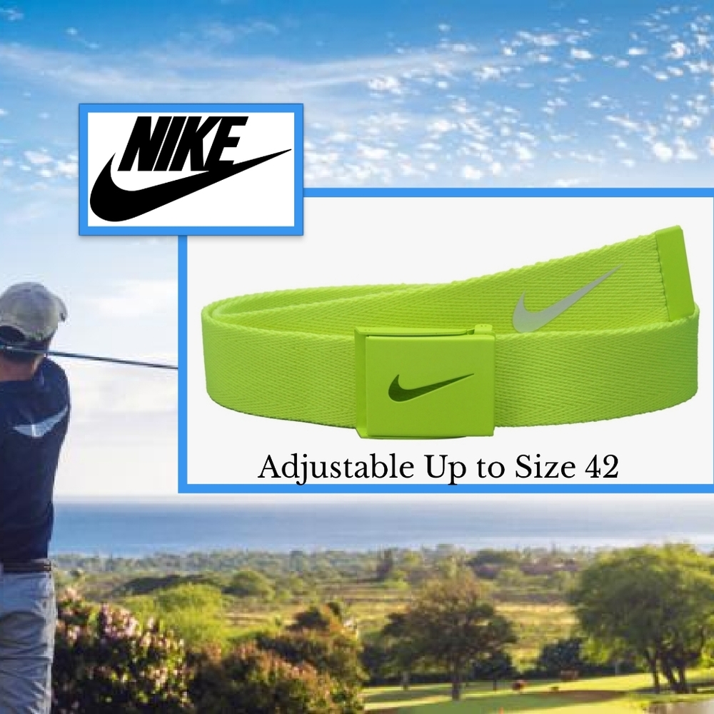 NIKE Adjustable Web Belt w/Bottle Opener